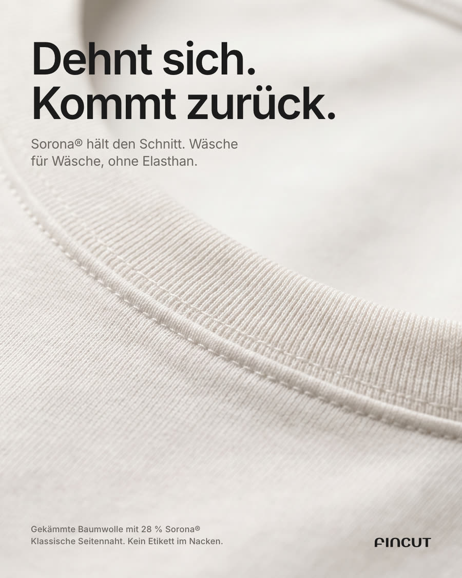 Dehnt sich. Kommt zurück.