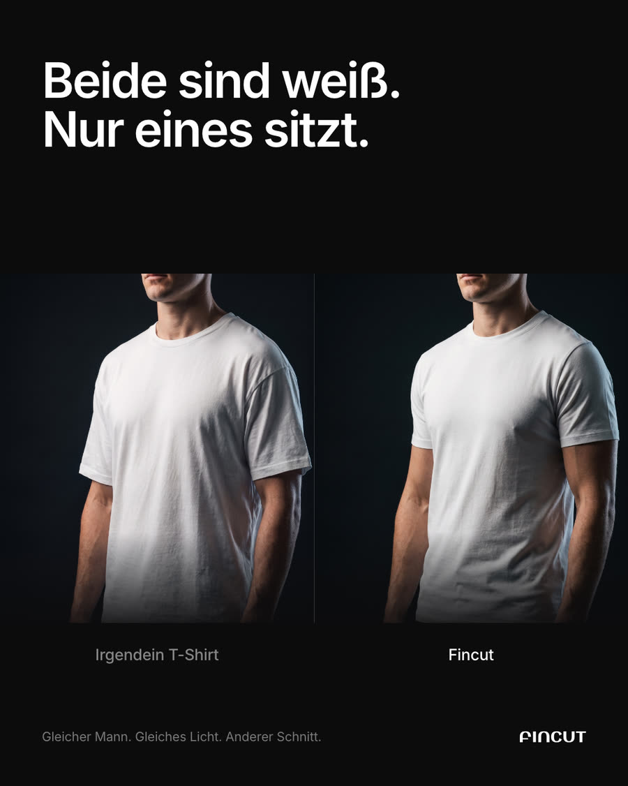 Beide sind weiß. Nur eines sitzt.